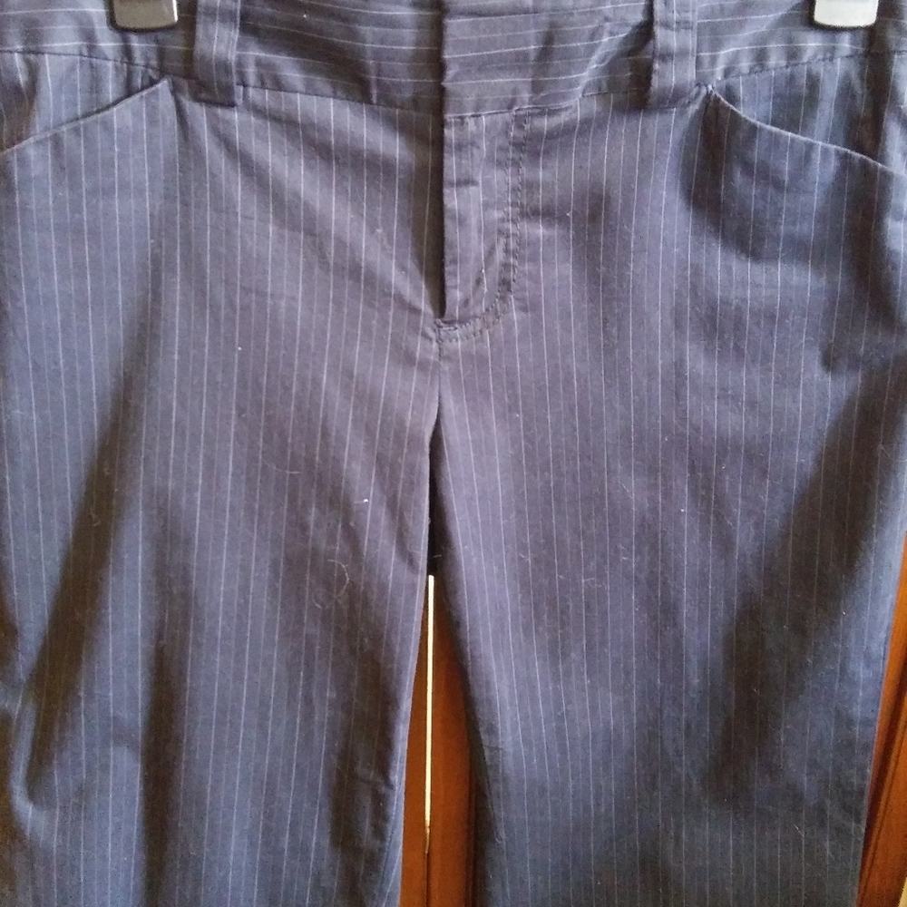 Gap pants with pinstripe